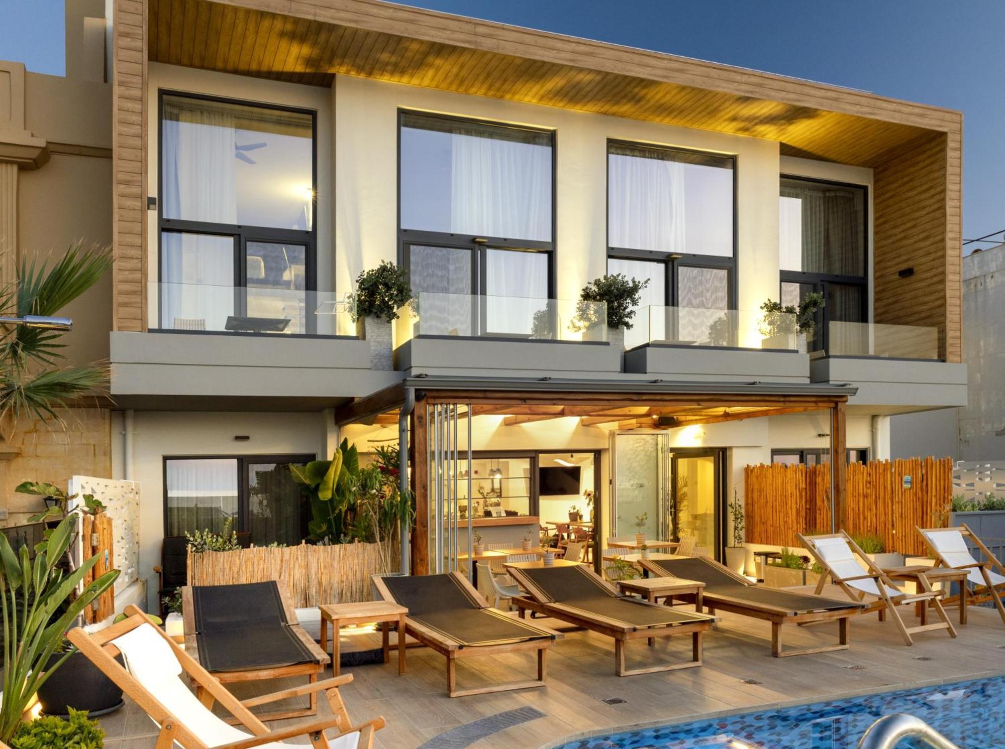 Calla Luxury Seafront Suites Rethymno  Luaran gambar