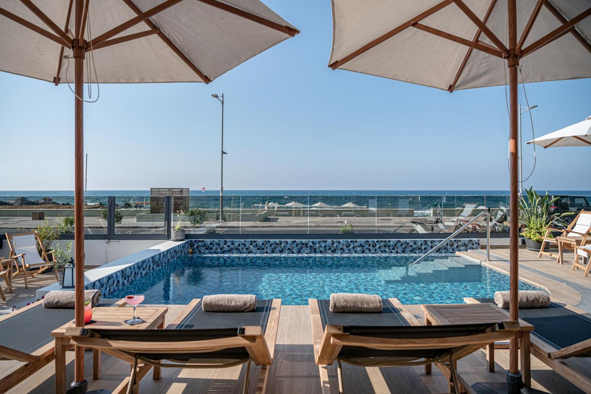 Calla Luxury Seafront Suites Rethymno  Luaran gambar