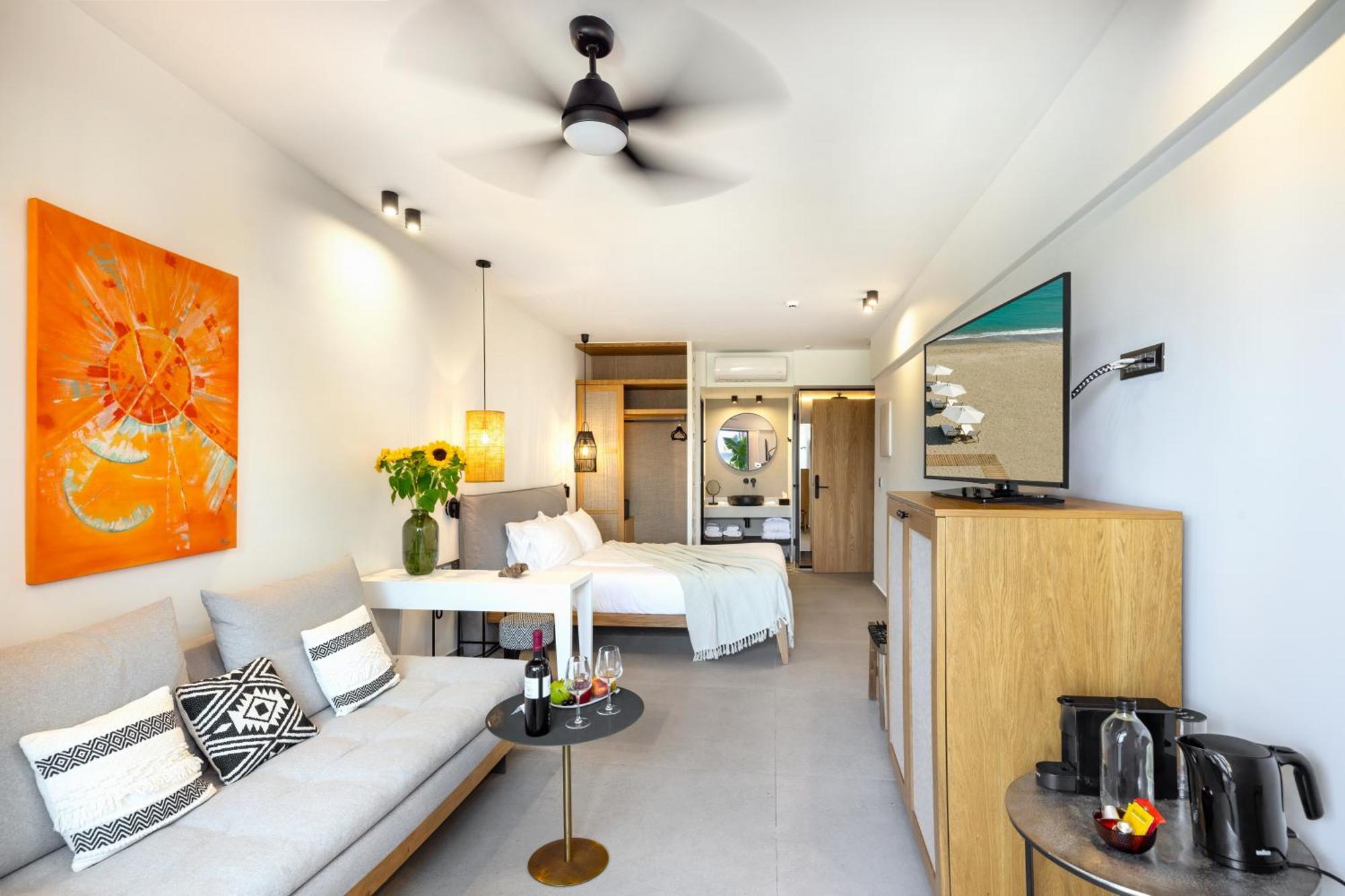 Calla Luxury Seafront Suites Rethymno  Luaran gambar